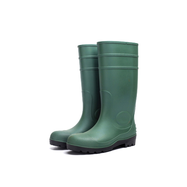 Green Rain Boots